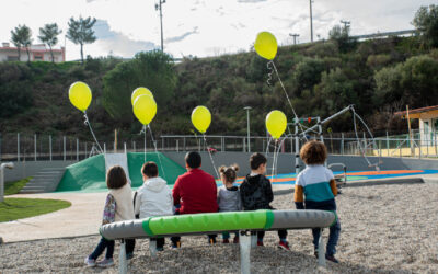 KIVOTOS PLAYGROUND OPENED ITS DOORS TO ALL THE CHILDREN OF AIGIO FOR PLAYING WITHOUT DISCRIMINATION