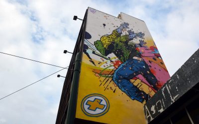 Murals with a Positive Energy message in Athens