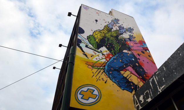 Murals with a Positive Energy message in Athens