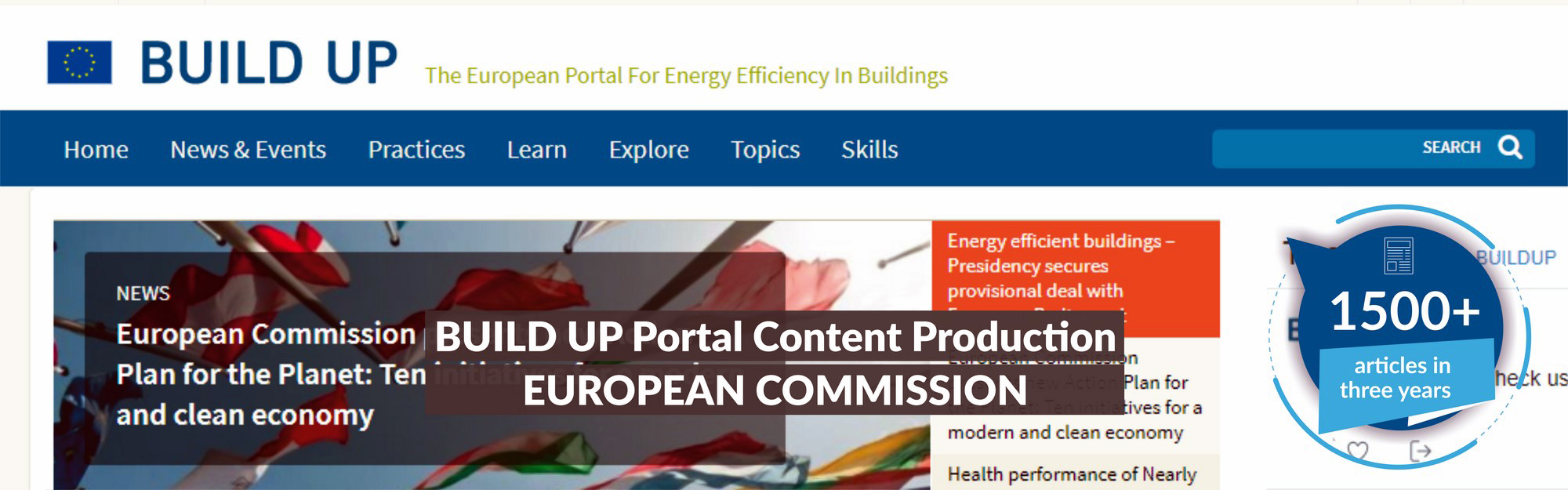 BUILD UP: THE EUROPEAN PORTAL FOR ENERGY EFFICIENCY IN BUILDINGS