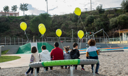 KIVOTOS PLAYGROUND OPENED ITS DOORS TO ALL THE CHILDREN OF AIGIO FOR PLAYING WITHOUT DISCRIMINATION