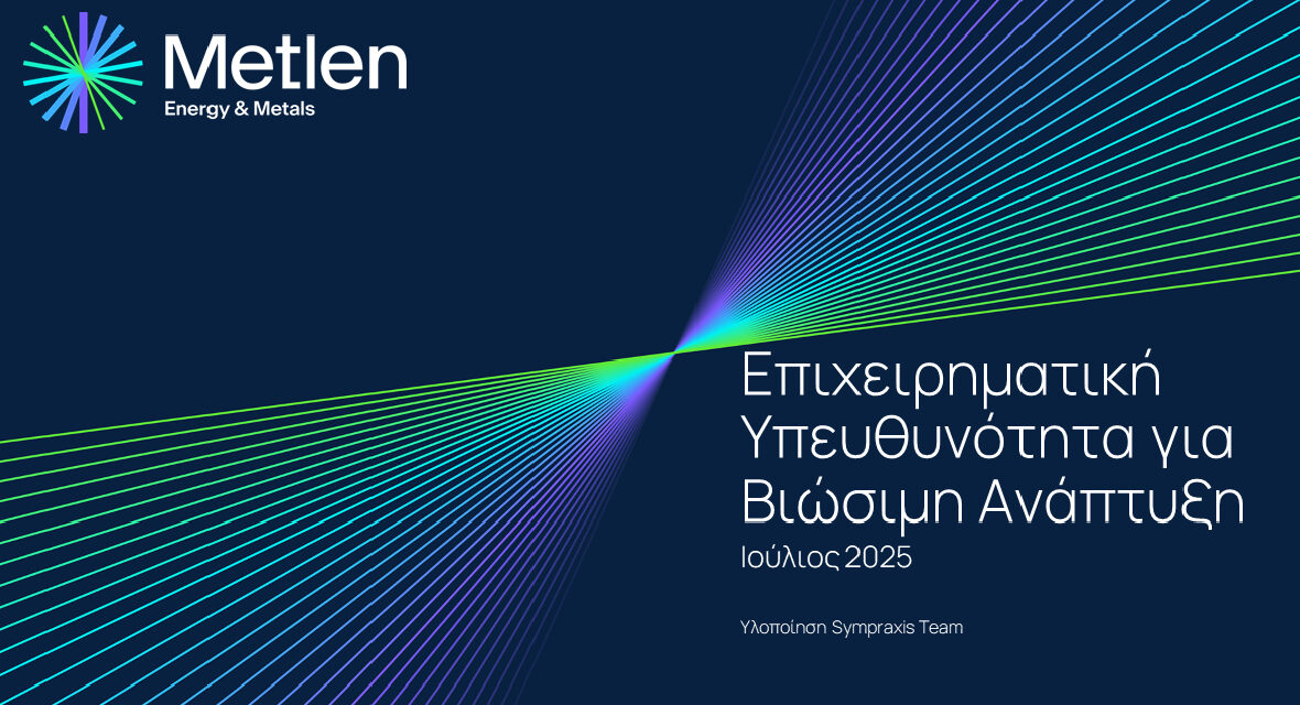 SYMPRAXIS IMPLEMENTS METLEN’s ESG TRAINING INITIATIVE ACROSS ITS SUPPLY CHAIN