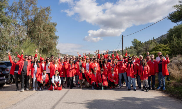 PAPASTRATOS RETURNS AT LAKE KOUMOUNDOUROU FOR A VOLUNTARY CLEANUP